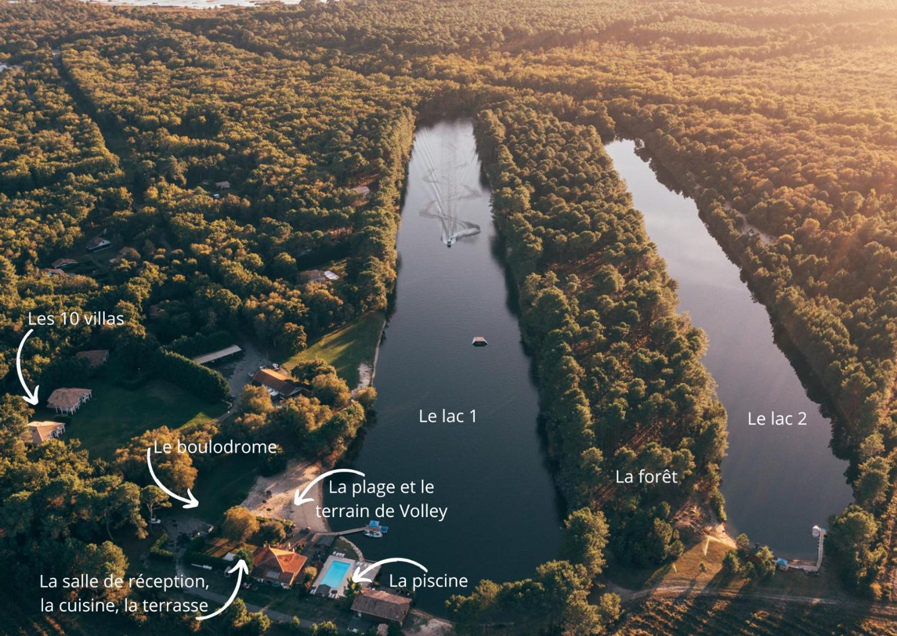Villa Tout Confort Au Coeur D'Une Base Nautique Лакано Екстер'єр фото